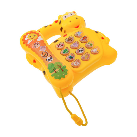 ИГРОЛЕНД Игрушка музыкальная "Телефончик", звук, свет, PP, 16х16х7см, 3хАА