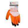 INBLOOM Перчатки садовые с двойным нитриловым полуобл., полиэстер, 10 размер, 23.5см, 45г, 2 цвета