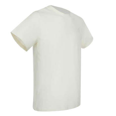 Футболка с вышивкой BY, унисекс, белая, разм.M