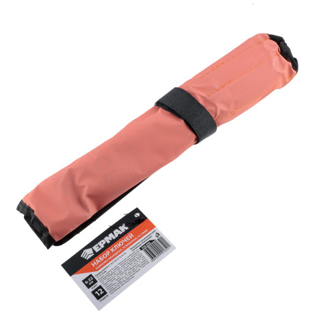 ЕРМАК Набор ключей рожково-накидных, 12 предм., 6-22мм, усиленные, в сумке