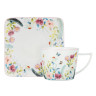 Набор чайный 2 пр., 250мл, MILLIMI, Цветы, фарфор