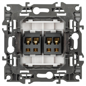 ЭРА 12 мех. роз. аудио СУ 2 мест. титан 12-3112-16