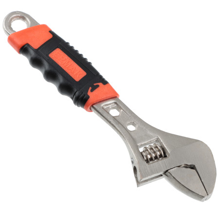 ЕРМАК Ключ разводной 150мм с обрезиненной ручкой