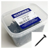 Саморез оксид по дереву потайной крупный шаг 3,5*25 (400 шт EC) (цена за уп) НАКРЕПКО 200702