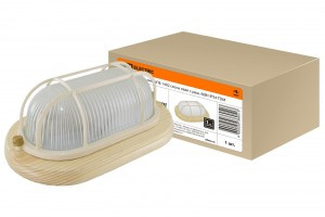 TDM Св-к НПБ1402 сосна овал с реш. 60W IP54 (сталь, термостойкое стекло) (8!) SQ0303-0436