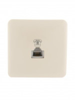 Lezard VIOLA роз. ОУ 1 мест. телеф. евро крем (корп. ABS) 751-0300-137