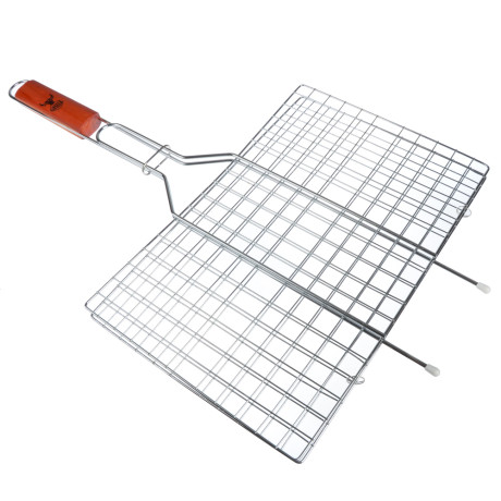 GRILLBOOM Решетка-гриль хром., 58х(23х35)см