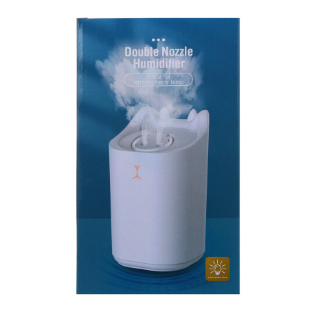 LEBEN Увлажнитель воздуха, 3,3л, 25x14x14см, питание от USB, 5Вт, белый