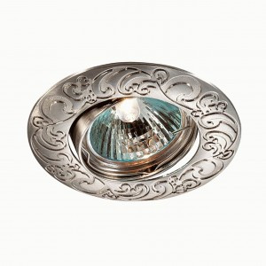 NOVOTECH 369643 NT12 365 никель встр. повор. св-к IP20 GU5.3 50W 12V HENNA D92