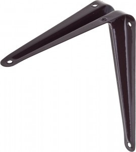 Уголок-кронштейн STAYER "MASTER", 150х125мм, коричневый (12!!!)