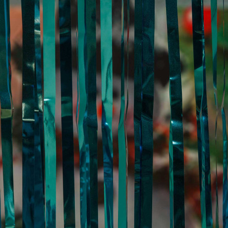 Занавес 9222-20-6 из дождя 1*1,9м Голубой (600)