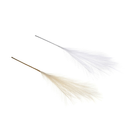 Ветка искусственная декоративная тм LADECOR пампасная трава длина 70 см