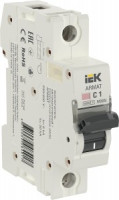 IEK ARMAT автоматический выкл. M06N 1P х-ка C 1А AR-M06N-1-C001