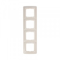 KRANZ DEA Рамка 4 мест. (горизонт.) Беж KR-78-0258