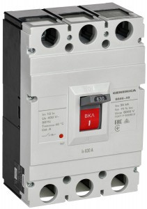 IEK GENERICA автоматический выкл. ВА66-39 3Р 630А 35кА SAV50-3-0630-G