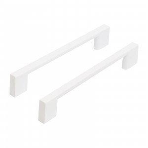 Ручка-скоба мебельная мет  128 A302-128 W мат. бел. 2шт (цена за пару (15, 150) StahlBuro