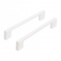 Ручка-скоба мебельная мет  128 A302-128 W мат. бел. 2шт (цена за пару (15, 150) StahlBuro