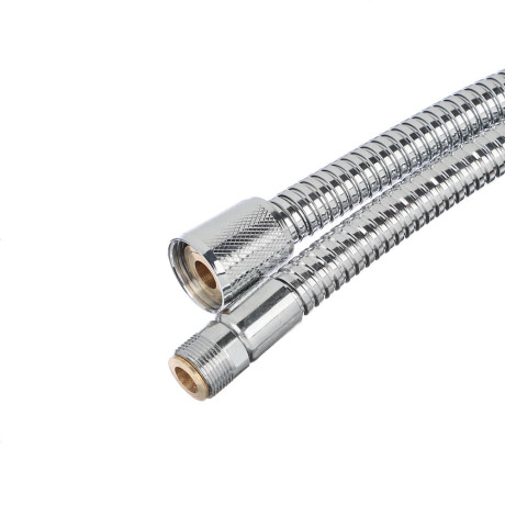 Шланг для смесителя с выдвижной лейкой 125см, хром