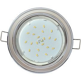 Ecola GX53 H4 св-к  2 цв.Хром-жемчуг-хром 38x106 FZ53H4ECB (10!)