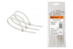 TDM Хомут 7,6х300мм нейлон/белый (уп.50шт.,цена за уп.)(10!) SQ0515-0151