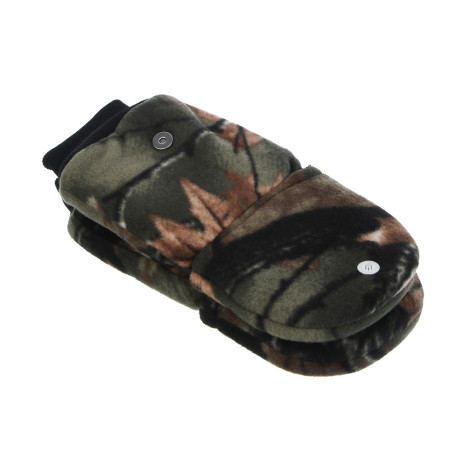 Варежки зимние флисовые с клапаном на магните тм AZOR FISHING, 28х11,5 см