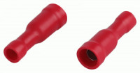 ЭРА наконечник разъем-штекер (мама) РшИм 1.25-5-4 красный (уп.50шт, цена за уп) 63336