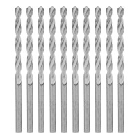 Сверло по металлу, 3,3 мм, полированное, HSS, 10 шт, цилиндрический хвостовик Matrix