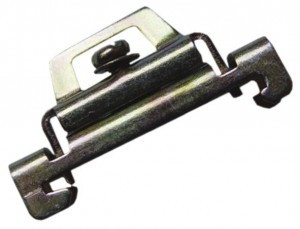 EKF Зажим на дин-рейку железный HDW-211  ahdw-211