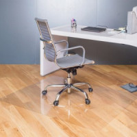 Коврик защитный д/напольных покрытий BRABIX, поликарбонат, 120х150 см, глянец, толщина 1 мм, 604847