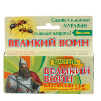 Великий воин 45г гель БИО от муравьев к/60шт