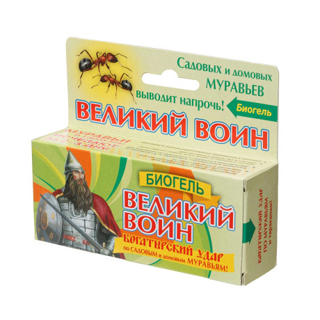 Великий воин 45г гель БИО от муравьев  к/60шт