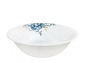 Тарелка суповая Акварельный букет 19см, 700мл стеклокерамика (кратность 6шт!!!) МФК NRW75T/5