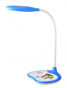 ЭРА Фиксики NLED-433 св-к настольный детский св/д 6W 2K-6K (сенс. диммер) синий NLED-433-6W-BU