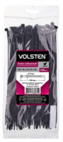 Volsten хомут 2,5х150мм нейлон, черный V02-1B-2,5х150-100 (уп. 100 шт., цена за уп.)