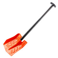 Лопата для уборки снега стальная, 260х290х660-870 мм, стальной телескоп. черенок, Сибртех