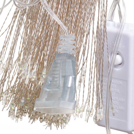 Гирлянда САЛЮТ LLN-13 500ламп 20см 8режимов Цветная 3м*40см