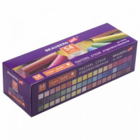 Пастель сухая художественная BRAUBERG ART "DEBUT", 54 цвета, круглое сечение, 181462