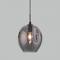 EUROSVET св-к подвесной E14 1x40W 180x900 металл чёрный жемчуг/дымчатый Mill 50195/1 a052665
