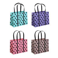 Пакет подарочный вскч бум., М 23х18х10 см, 210 г., 4 дизайна, арт.7