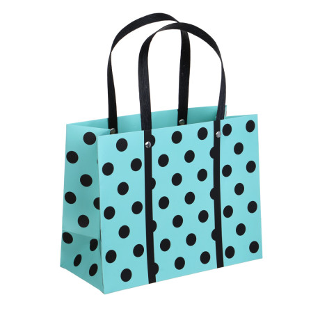 Пакет подарочный вскч бум., М 23х18х10 см, 210 г., 4 дизайна, арт.7