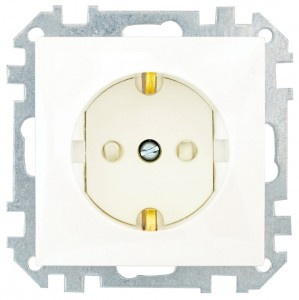 Bylectrica СТИЛЬ мех. розетки земля штор. беж., (РС16-529 беж.)