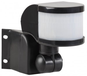 IEK Датчик движения ДД 018В черный, max 1100Вт, уг. обз. 270град, 12м IP44 LDD10-018B-1100-002