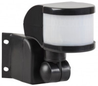 IEK Датчик движения ДД 018В черный, max 1100Вт, уг. обз. 270град, 12м IP44 LDD10-018B-1100-002