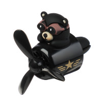 NEW GALAXY Ароматизатор в форме Медведя, черный, 2,4 гр., crystal ice