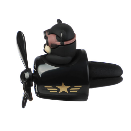 NEW GALAXY Ароматизатор в форме Медведя, черный, 2,4 гр., crystal ice