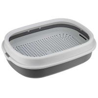 Лоток для кошек низкий борт с сеткой Смоки М1833 х4