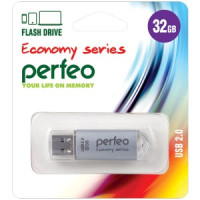 Флэш-диск USB 32GB E01 Silver economy series