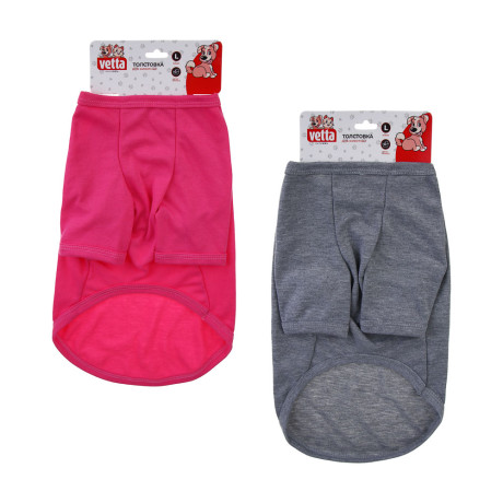 VETTA Толстовка для домашних животных, хлопок, полиэстер, L 37,5 см