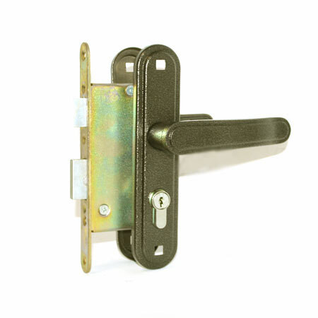 Замок врез ЗВ4-3.03 Зенит (бронза) с ручками \15