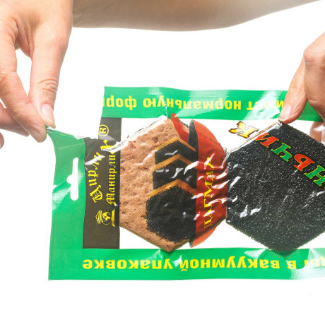 Губка для тефлоновой посуды "Кухоньчик-Стандарт" 3 шт